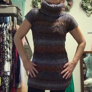Fioreblu Multicolored Knit Sweater Dress